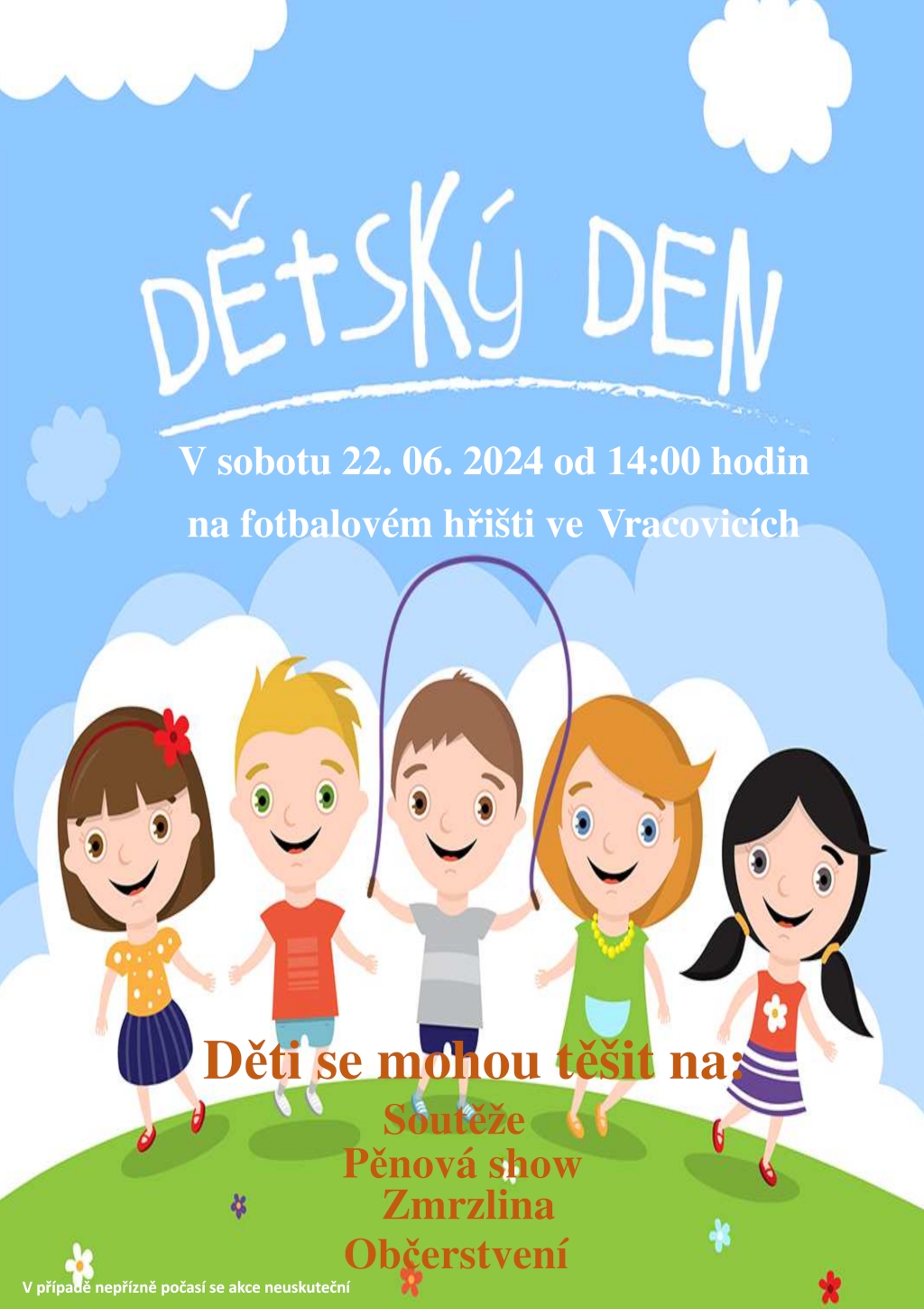 Dětský den ve Vracovicích