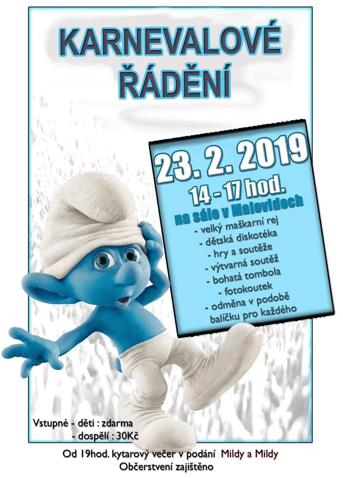 karnevalove radeni 2019