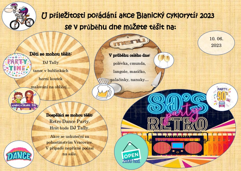 Program k Blanickému cyklorytíři 2023
