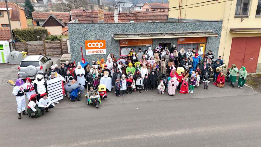 Masopustní veselí ve Vracovicích